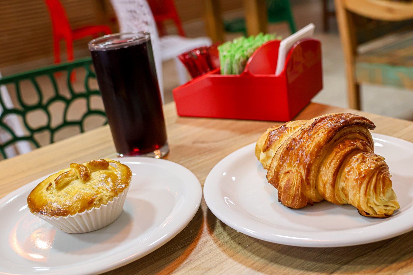 Croissant e empada